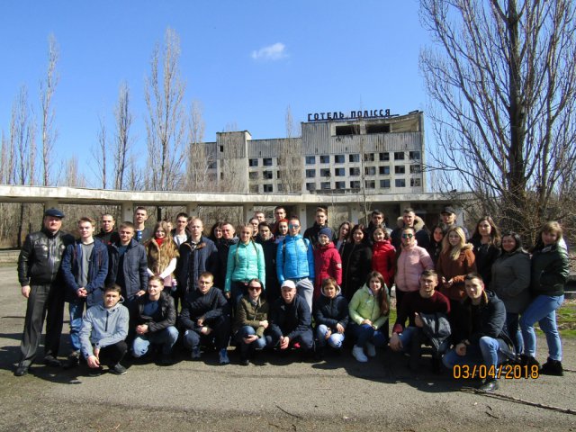Виїзне заняття на Чорнобильську АЕС 1